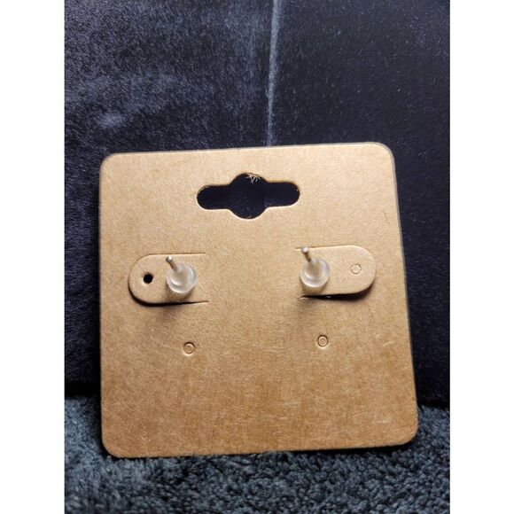 (3 for $15) JoMa Silvertone Filigree Dangle Earrings- NWT - Picture 4 of 4